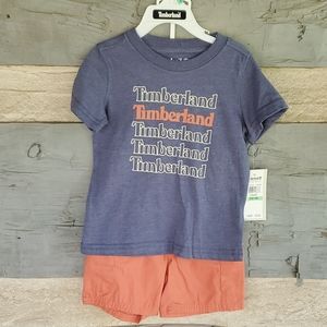 NEW SIZE 18M TIMBERLAND SHORT SET